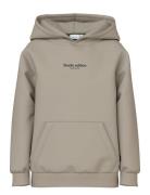 Nkmbrody Ls Nreg Sweat Wh Bru Noos Tops Sweatshirts & Hoodies Hoodies Beige Name It