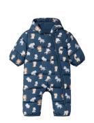 Nbmmay Suit Aop Outerwear Coveralls Snow-ski Coveralls & Sets Blue Name It