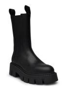 Cph139 Shoes Boots Ankle Boots Ankle Boots Flat Heel Black Copenhagen Studios