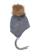 Nbmwrilla Wool Knit Hat Accessories Headwear Hats Baby Hats Blue Name It