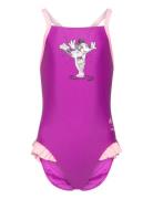 Adidas Disney Minnie & Daisy Swim Suit Sport Swimsuits Pink Adidas Sportswear