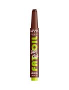 Nyx Professional Makeup Fat Oil Slick Click 12 Trending Topic Lip Balm 2,3Ml Læbebehandling Nude NYX Professional Makeup