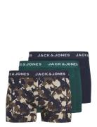 Jaccamoflage Trunks 3 Pack Jnr Night & Underwear Underwear Underpants Multi/patterned Jack & J S