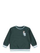 Levi's® Varsity Crewneck Sweatshirt Tops Sweatshirts & Hoodies Sweatshirts Green Levi's