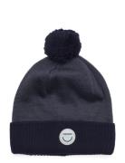 Toasty Beanie Wool Pom Pom Sport Headwear Hats Beanie Navy Viking