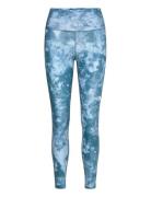 W Flex 25In Tight Print Sport Running-training Tights Blue The North Face