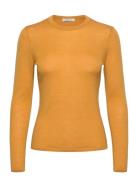 Catrin Tops Knitwear Jumpers Yellow Andiata