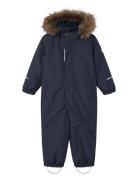 Nmnsnow10 Suit Solid Fo Noos Outerwear Coveralls Snow-ski Coveralls & Sets Navy Name It