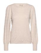 Frmelani Pu 3 Tops Knitwear Jumpers Beige Fransa