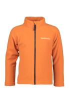 Monte Kids Fz 10 Sport Fleece Outerwear Fleece Jackets Orange Didriksons