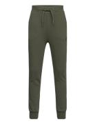 Badge Jog Pant - Gots/Vegan Bottoms Sweatpants Khaki Green Knowledge Cotton Apparel