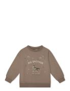 Finley Big Brother Sweatshirt Tops Sweatshirts & Hoodies Sweatshirts Brown That's Mine