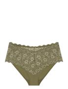 Amourette Maxi Lingerie Panties High Waisted Panties Khaki Green Triumph