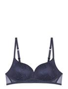 Delightful Spotlight P Lingerie Bras & Tops Soft Bras Non Wired Bras Blue Triumph