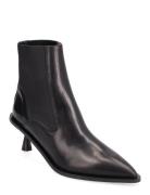 Trino Black Vacchetta Shoes Boots Ankle Boots Ankle Boots With Heel Black ATP Atelier