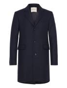 Classic Wool Coat Uldfrakke Frakke Navy GANT