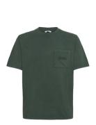 Nb Over Dyed Pocket T Shirt Green Designers T-Kortærmet Skjorte Green Nikben