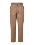 Chris Classic Cotton Twill Pants Bottoms Trousers Casual Beige Lexington Clothing