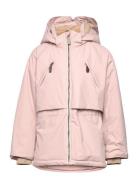 Matalgeana Fleece Lined Winter Jacket. Grs Outerwear Jackets & Coats Winter Jackets Pink Mini A Ture