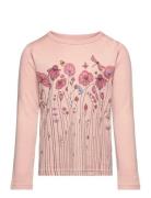 Hcabba - Nightwear Tops T-shirts Long-sleeved T-Skjorte Pink Hust & Claire