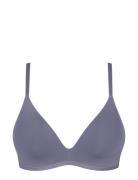 Sloggi Soft Adapt Pu Lingerie Bras & Tops Soft Bras Non Wired Bras Purple Sloggi