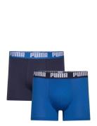 Puma Men Everyday Basic Boxer 2P Sport Boxers Blue PUMA