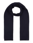 Cotton Cashmere Blend Scarf Accessories Scarves Winter Scarves Navy Tom Tailor