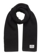 Tosca Alona Scarf Accessories Scarves Winter Scarves Black Mads Nørgaard