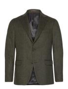 Fogerty Blazer Designers Blazers Single Breasted Blazers Khaki Green Oscar Jacobson