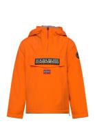 Rainforest Winter Anorak Jacket  Outerwear Jackets & Coats Windbreaker Orange Napapijri