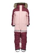 Bjärven Kds Cover 3 Outerwear Coveralls Snow-ski Coveralls & Sets Pink Didriksons