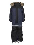 Bjärven Kds Cover 3 Outerwear Coveralls Snow-ski Coveralls & Sets Navy Didriksons