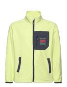 Ice Fields Fz Youth Outerwear Fleece Outerwear Fleece Jackets Green Quiksilver