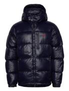 The Gorham Glossed Down Jacket Foret Jakke Navy Polo Ralph Lauren