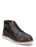 Newmarket Mid Lace Up Chukka Boot Medium Brown Full Grain Snørestøvler Brown Timberland