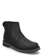 Larchmont Mid Chelsea Boot Jet Black Støvlet Chelsea Boot Black Timberland