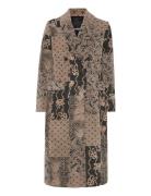 Coat Niza Tynd Frakke Beige Desigual