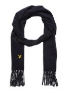 Lambswool Scarf Accessories Scarves Winter Scarves Blue Lyle & Scott