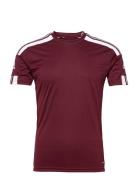 Squadra 21 Jersey Short Sleeve Tops T-Kortærmet Skjorte Red Adidas Performance