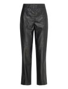 Pant Leisure Cropped Bottoms Trousers Leather Leggings-Bukser Black Gerry Weber Edition