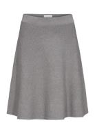 Nulillypilly Skirt Kort Nederdel Grey Nümph