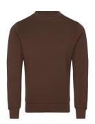 Mmgabel Crew Neck Sweat Tops Sweatshirts & Hoodies Sweatshirts Brown Mos Mosh Gallery