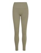 Studio Seamless Rib Tights Sport Running-training Tights Seamless Tights Khaki Green Björn Borg