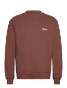 Wbcane Chop Crew Designers Sweatshirts & Hoodies Sweatshirts Burgundy Woodbird