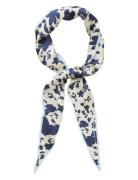 Wilda Diamond Scarf Accessories Scarves Lightweight Scarves Blue Becksöndergaard