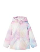 Nkfmaxi Jacket Aop Outerwear Jackets & Coats Winter Jackets Pink Name It