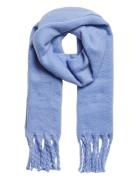 Pcnikita Long Scarf Noos Bc Accessories Scarves Winter Scarves Blue Pieces