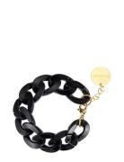 Marbella Bracelet Accessories Jewellery Bracelets Chain Bracelets Black By Jolima