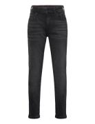 Modern Straight Black Wash Bottoms Jeans Regular Jeans Black Tommy Hilfiger