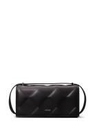 Diamond Quilt Conv Shoulder Bag Bags Small Shoulder Bags-crossbody Bags Black Calvin Klein